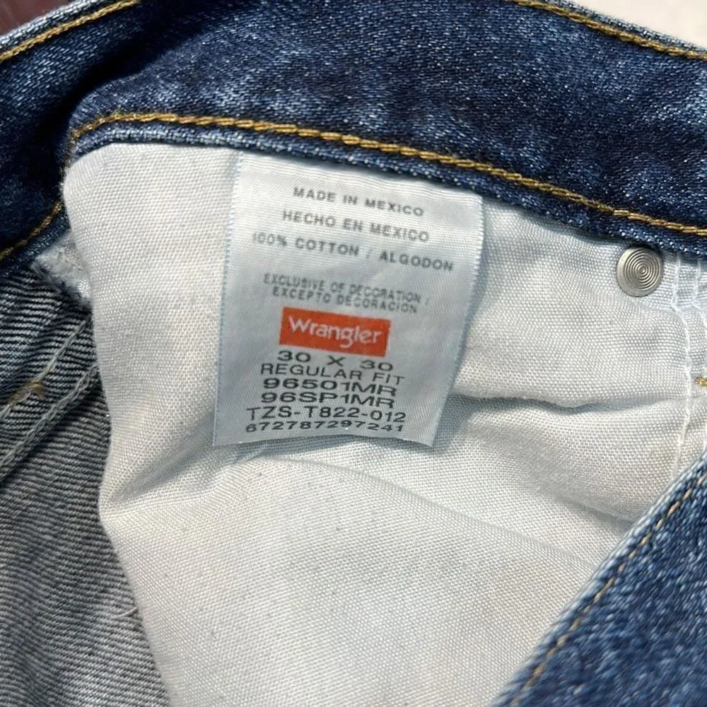 Wrangler Denim Jeans Mens Size 30x30